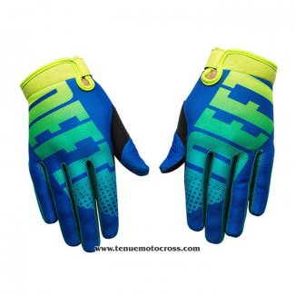 2020 Motocross Cyclisme Deft Family Gants Doigts Long Bleu