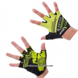 2020 Motocross Cyclisme Gants Doigts Long Jaune