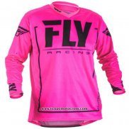 2020 Motocross Cyclisme Maillot FLY Manches Longues Rose