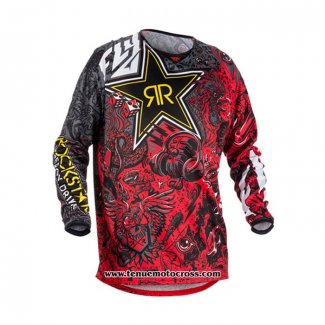 2020 Motocross Cyclisme Maillot FLY Manches Longues Rouge