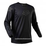 2020 Motocross Cyclisme Maillot FOX Manches Longues Noir