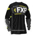 2020 Motocross Cyclisme Maillot FXR Manches Longues Noir