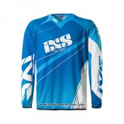 2020 Motocross Cyclisme Maillot IXS Manches Longues Bleu