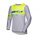 2020 Motocross Cyclisme Maillot IXS Manches Longues Gris Jaune