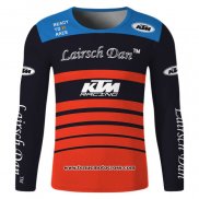 2020 Motocross Cyclisme Maillot KTM Manches Longues Rouge