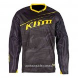 2020 Motocross Cyclisme Maillot Klim Manches Longues Noir