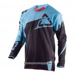 2020 Motocross Cyclisme Maillot Leatt Manches Longues Noir Bleu