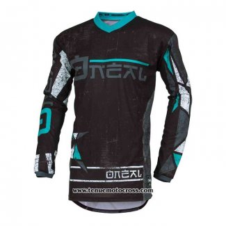 2020 Motocross Cyclisme Maillot Oneal Manches Longues Noir