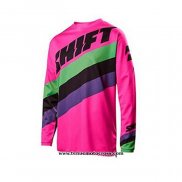 2020 Motocross Cyclisme Maillot Shift Manches Longues Rose