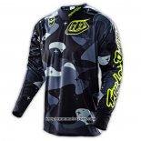 2020 Motocross Cyclisme Maillot TLD Manches Longues Noir