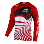 2020 Motocross Cyclisme Maillot TLD Manches Longues Rouge