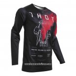 2020 Motocross Cyclisme Maillot Thor Manches Longues Noir