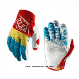 2020 Motocross Cyclisme TLD Gants Doigts Long Rouge