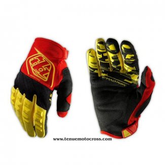 2020 Motocross Cyclisme TLD Gants Doigts Long Rouge