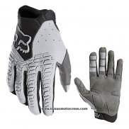 2021 Motocross Cyclisme FOX Gants Doigts Long Blanc