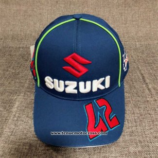 2020 Moto GP Cyclisme Suzuki Casquette Bleu