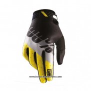 2020 Motocross Cyclisme 100 Gants Doigts Long Jaune