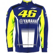 2020 Motocross Cyclisme Chandail YAMAHA Manches Longues Bleu