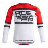 2020 Motocross Cyclisme Maillot Acerbis Manches Longues Rouge