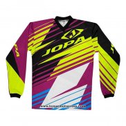 2020 Motocross Cyclisme Maillot Jopa Manches Longues Violet