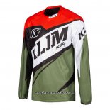 2020 Motocross Cyclisme Maillot Klim Manches Longues Vert