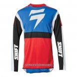 2020 Motocross Cyclisme Maillot Shift Manches Longues Bleu