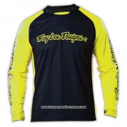 2020 Motocross Cyclisme Maillot TLD Manches Longues Jaune