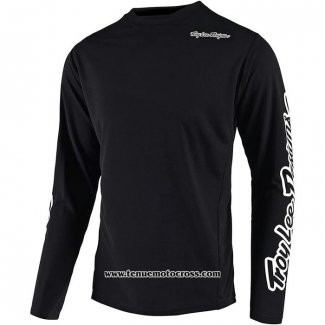 2020 Motocross Cyclisme Maillot TLD Manches Longues Noir