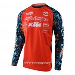 2020 Motocross Cyclisme Maillot TLD Manches Longues Rouge