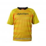 2020 Motocross Cyclisme T Shirt TLD Manches Courtes Jaune