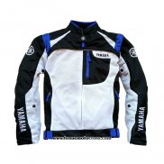 2020 Motocross Cyclisme Veste YAMAHA Manches Longues Blanc