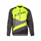 2021 Klim Motocross Cyclisme Maillot Manches Longues Jaune Noir