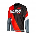 2021 Klim Motocross Cyclisme Maillot Manches Longues Rouge Noir