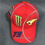 2020 Moto GP Cyclisme Monster Casquette Rouge