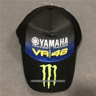 2020 Moto GP Cyclisme YAMAHA Casquette Noir