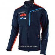 2020 Motocross Cyclisme Chandail KTM Manches Longues Profond Bleu