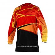 2020 Motocross Cyclisme Maillot Acerbis Manches Longues Noir Rouge