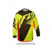 2020 Motocross Cyclisme Maillot FLY Manches Longues Jaune