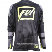 2020 Motocross Cyclisme Maillot FLY Manches Longues Noir