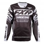 2020 Motocross Cyclisme Maillot FXR Manches Longues Noir