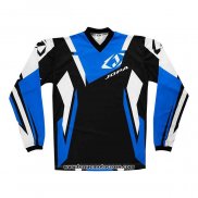 2020 Motocross Cyclisme Maillot Jopa Manches Longues Noir Bleu