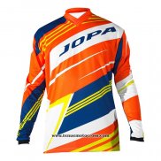 2020 Motocross Cyclisme Maillot Jopa Manches Longues Orange