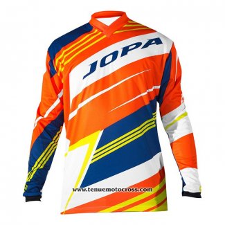 2020 Motocross Cyclisme Maillot Jopa Manches Longues Orange