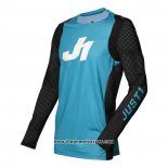 2020 Motocross Cyclisme Maillot Just 1 Manches Longues Bleu