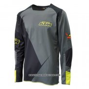 2020 Motocross Cyclisme Maillot KTM Manches Longues Gris