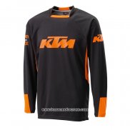 2020 Motocross Cyclisme Maillot KTM Manches Longues Noir