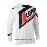 2020 Motocross Cyclisme Maillot Leatt Manches Longues Blanc