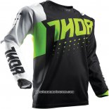 2020 Motocross Cyclisme Maillot Thor Manches Longues Noir