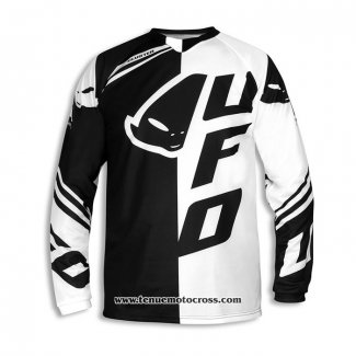 2020 Motocross Cyclisme Maillot UFO Manches Longues Noir