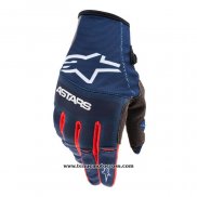 2021 Motocross Cyclisme Alpinestars Gants Doigts Long Bleu